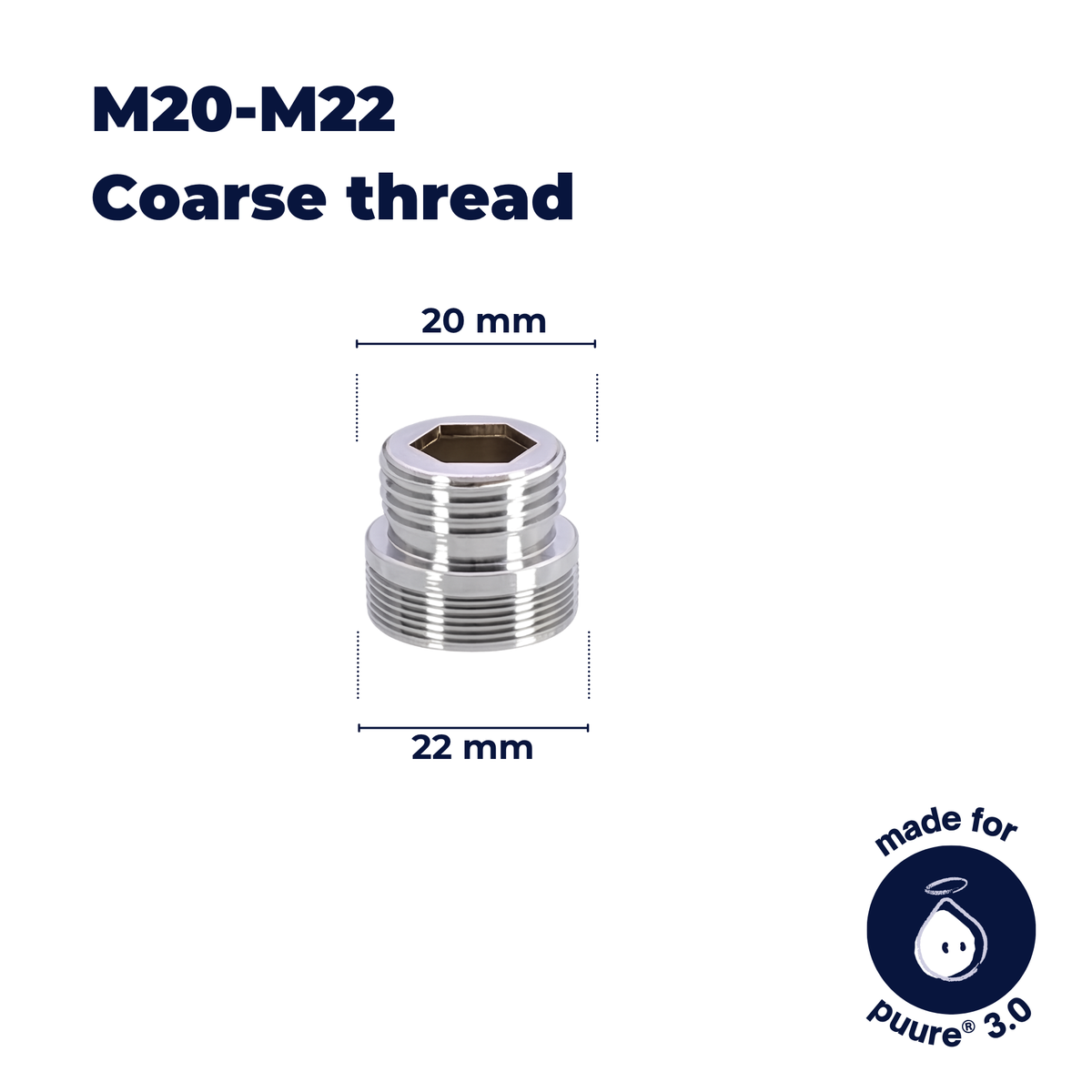 M18-M22 Haneadapter