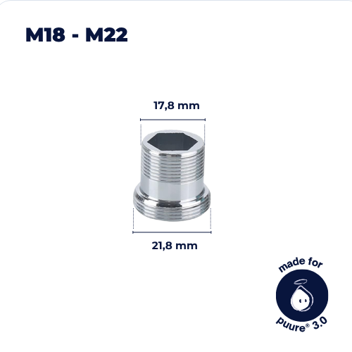 M18-M22 Haneadapter