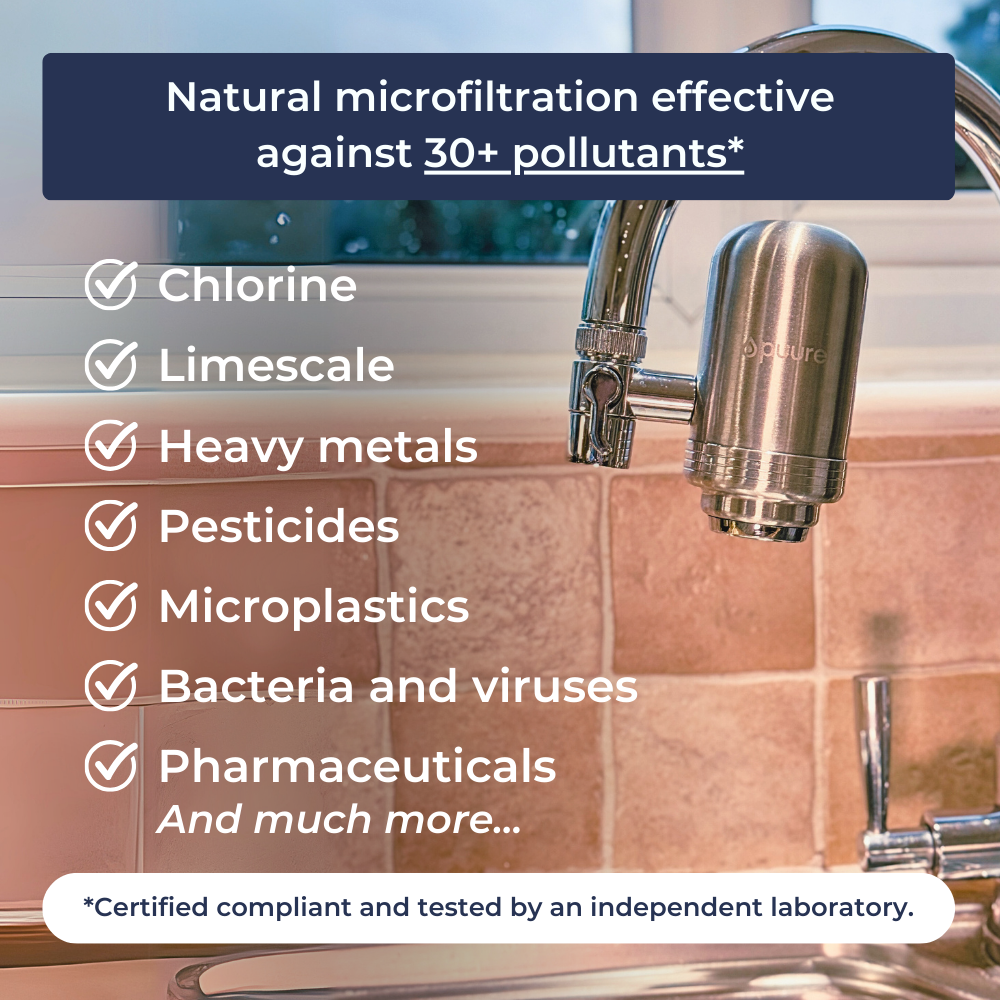 Filter i rustfrit stål + adaptere