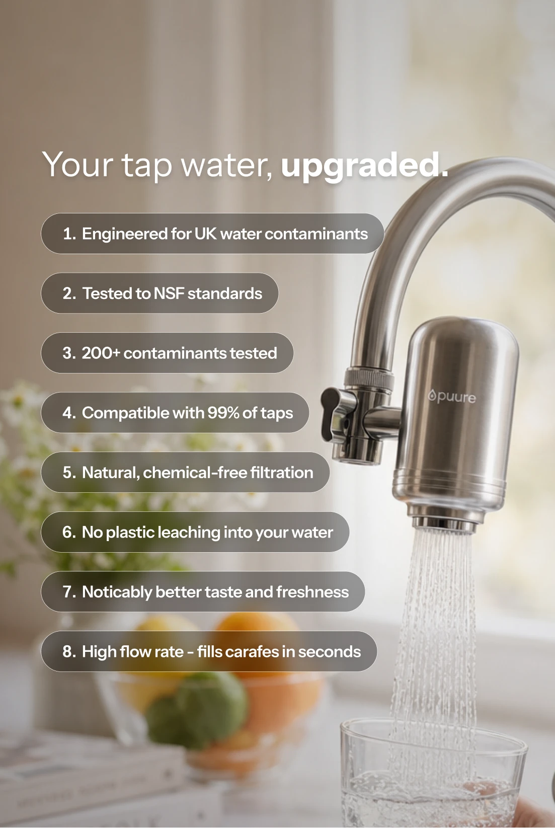 Puure® 3.0 Vandhane­system