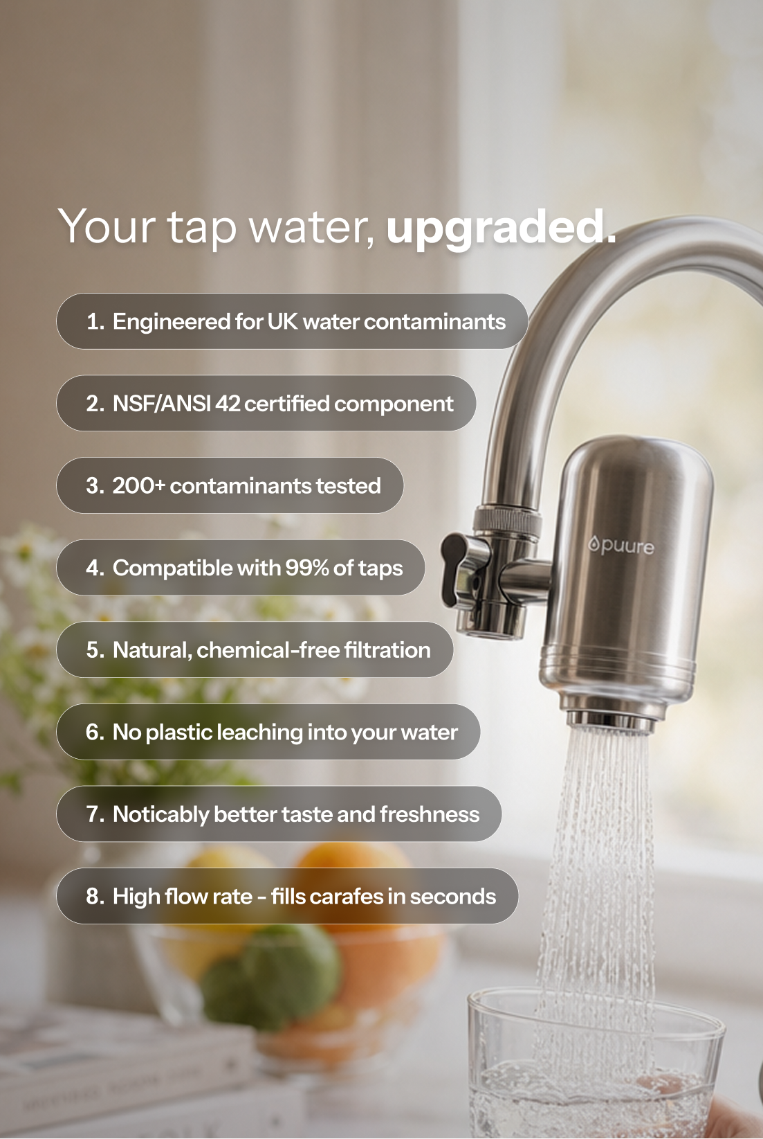 Puure® 3.0 Vandhane­system