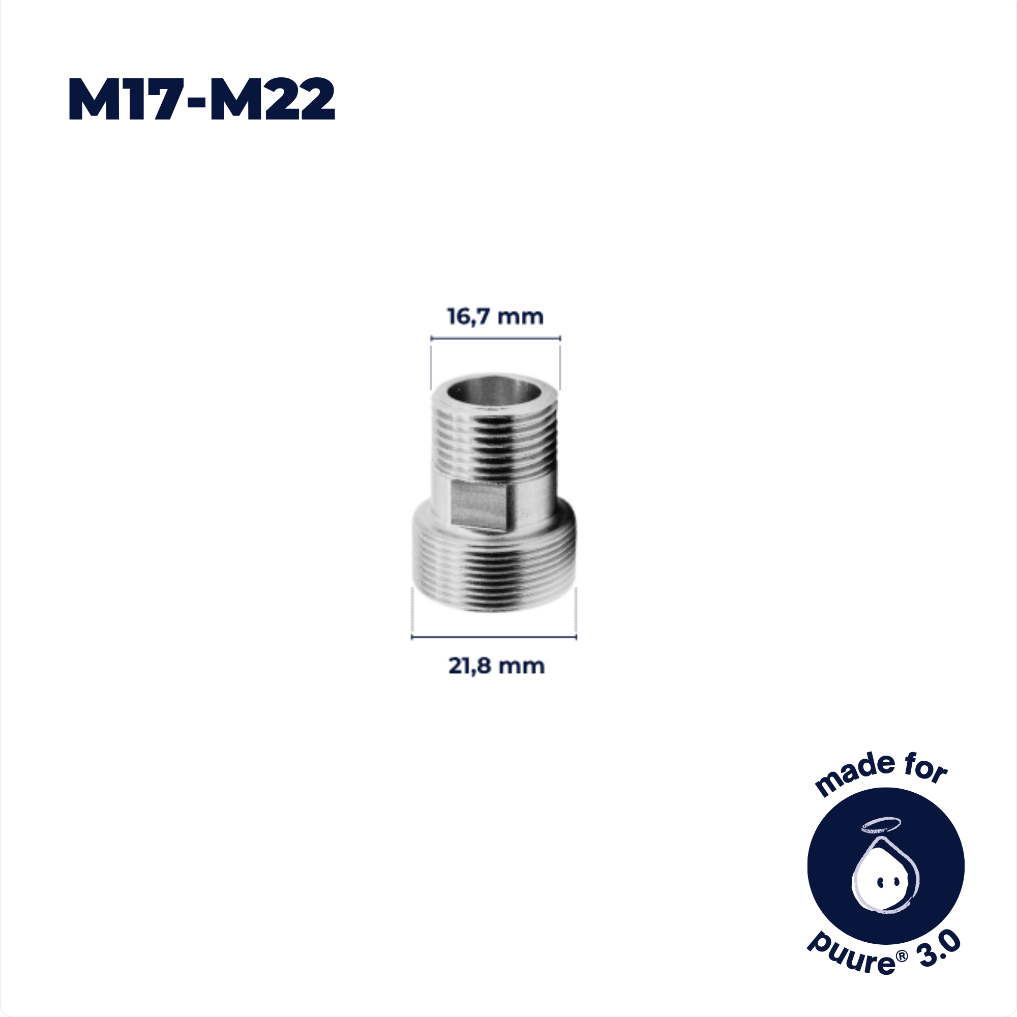 M18-M22 Haneadapter