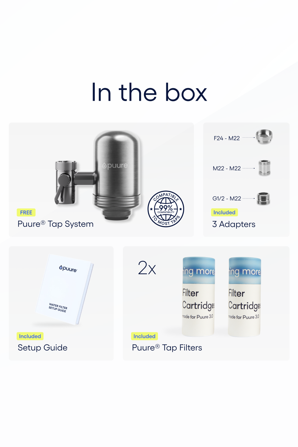 Puure® 3.0 Vandhane­system