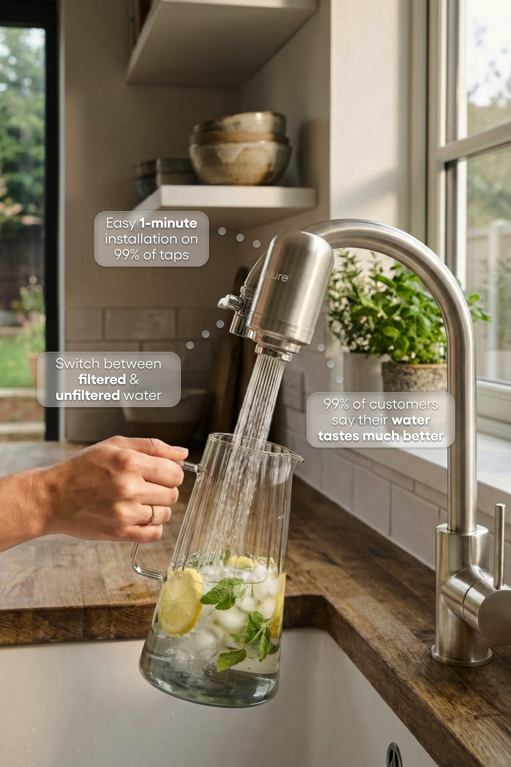 Puure® 3.0 Vandhane­system